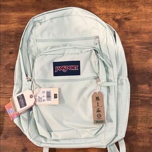 Jansport Light Green Backpack